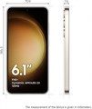 Samsung Galaxy S23 5G (кремовый, 8 ГБ ОЗУ, 128 ГБ встроенной памяти) — процессор Snapdragon, разблокированная международная версия — работает по всему миру 1000012520