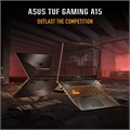Игровой ноутбук ASUS TUF A15 FA506NCR-HN007W, AMD Ryzen™ 7 7435HS, NVIDIA® GeForce RTX™ 3050, 4 ГБ видеопамяти, 8 ГБ ОЗУ, 512 ГБ, 15,6 дюйма, Win Home, клавиатура Eng-Arb, цвет «черный графит», 2-контактный разъем питания 1000014754