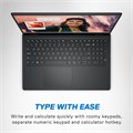 Ноутбук Dell Inspiron 3530 — 15,6-дюймовый сенсорный дисплей FHD (1920 x 1080), процессор Intel Core i5-1335U, 16 ГБ оперативной памяти DDR4, твердотельный накопитель на 512 ГБ, графика Intel Iris Xe, Windows 11 Домашняя — цвет Carbon Black 1000010534