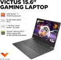 Игровой ноутбук HP Victus 15 (15,6-дюймовый FHD 144 Гц, NVIDIA RTX 4050 6 ГБ, AMD Ryzen 7 7445HS, 32 ГБ DDR5 RAM, 1 ТБ SSD, 6-ядерный (> Intel i7-13700H)), клавиатура с подсветкой, Ethernet, веб-камера, Wi-Fi 6, Windows 11 Домашняя, серебристый 1000014765