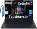 Lenovo Gen 12 ThinkPad X1 Carbon (14-дюймовый сенсорный экран FHD+, процессор Intel Core Ultra 7 165U vPro, твердотельный накопитель 32 ГБ / 1 ТБ), компьютер с искусственным интеллектом, подсветкой, отладчиком изображений, концентратором IST, веб-камерой 1000003090 - фото 570990
