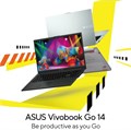 Тонкий ноутбук ASUS Vivobook GO 14 E140FA-NK185W (черный цвет), R5 7520U, твердотельный накопитель PCIE G3 емкостью 8 ГБ, оперативной памятью 512 ГБ, видеокарта AMD Radeon, Windows 11 Home, 14 дюймов, HD-веб-камера, сканер отпечатков пальцев, клавиатура с 1000002935