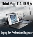Ноутбук Lenovo ThinkPad T14 Gen 2 14" FHD (4-ядерный процессор Intel i5-1135G7, 16 ГБ ОЗУ, твердотельный накопитель на 512 ГБ, графика UHD), IPS-дисплей для бизнеса, подсветка, сканер отпечатков пальцев, 2 порта Thunderbolt 4, веб-камера, Windows 11 Pro, 1000010621