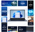 Тонкий ноутбук ASUS Vivobook 14 X1404ZA с 14-дюймовым дисплеем FHD, процессором Core i5-1334U, 12 ГБ ОЗУ, SSD-накопителем на 256 ГБ, графикой Intel Iris Xe, Windows 11 Домашняя, синий 1000010640