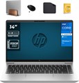 HP ELITEBOOK 640 G10 13-го поколения Core i7-1335U, 14-дюймовый дисплей, 16 ГБ ОЗУ, SSD-накопитель на 512 ГБ, Windows 10 Pro, камера FHD 720p (в комплекте вертикальная подставка для ноутбука + беспроводная мышь + антивирус + коврик для мыши) 1000010771 - фото 572217