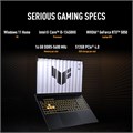 Игровой ноутбук ASUS TUF Gaming F16 (Jaeger Gray) | NVIDIA RTX 5050 8 ГБ | Intel Core i5-13450HX | 16 ГБ ОЗУ | SSD 512 ГБ | 16-дюймовый дисплей FHD+ 165 Гц | Win11 [FX608JH-RV002W] 1000014847