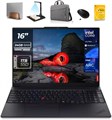 Ноутбук Lenovo ThinkPad E16 Gen 3 AI Business Laptop – Intel Ultra 7-255H, 24 ГБ оперативной памяти DDR5, твердотельный накопитель NVMe 1 ТБ, сканер отпечатков пальцев, Windows 11 Pro | В комплекте подставка для ноутбука 1st Wave, сканер документов, мышь, 1000003190 - фото 572342