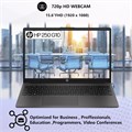 Бизнес-ноутбук HP 250 255 G10 с дисплеем FHD 15,6 дюйма, процессором Intel Core i5-1334U (лучше, чем AMD Ryzen 5 7530U), 32 ГБ ОЗУ, твердотельным накопителем PCIe на 1 ТБ для дома и учебы, веб-камерой, цифровой клавиатурой, Windows 11 Pro 1000005504