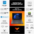 Премиальный игровой ноутбук HP Victus 15,6", FHD IPS, 144 Гц, графика RTX 4050, 8-ядерный процессор Intel i5-13420H (до 4,6 ГГц), клавиатура с подсветкой, Bluetooth 5.3, 512 ГБ ОЗУ, Windows 11 PRO (16 ГБ | 1 ТБ SSD) 1000014862