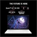 Игровой ноутбук ASUS ROG Zephyrus G16 (2025) | NVIDIA RTX 5070 8 ГБ | AMD Ryzen AI 7 350 | 32 ГБ ОЗУ | SSD на 2 ТБ | 16-дюймовый OLED-дисплей с частотой 240 Гц и разрешением 2.5K | Win11 Home [GA605KP-AI-OLED322W] 1000014884