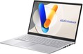 Ноутбук Asus Vivobook 15 X1504VA-NJ379, процессор Intel Core i7-1355U 13-го поколения, 16 ГБ памяти DDR4, твердотельный накопитель на 512 ГБ, 15,6-дюймовый экран, графика Intel Full HD, серебристая клавиатура, английская и арабская клавиатура, Windows 11 1000014924