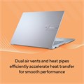 Тонкий ноутбук ASUS Vivobook 16 M1605YA-MB152W (Cool Silver), R7 7730U 2,0 ГГц, SSD PCIE G3 8 ГБ (512 ГБ), WIN11 HOME, 16-дюймовый WUXGA (1920 x 1200), 16:10, подсветка, английский, арабский, KB 1000014936