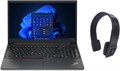 Новейший бизнес-ноутбук Lenovo ThinkPad E15 Gen 4 (2022) с 15,6-дюймовым дисплеем FHD с яркостью 300 нит, процессором Core i5-1235u 12-го поколения, 16 ГБ ОЗУ, 512 ГБ видеокартой Intel Iris Xe, сканером отпечатков пальцев, WIN11 Pro, черный, с бесплатной 1000003534 - фото 573816