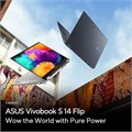 ASUS Vivobook S 14 Flip TN3402YA-LZ327W AMD R5-7430U/8 ГБ ОЗУ/512 ГБ SSD/14 WUXGA (1920x1800)/Windows 11 Домашняя - цвет «тихий синий» (гарантия 1 год) 1000014960