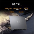Игровой ноутбук ASUS TUF Gaming F16, Intel Core 5 210H, NVIDIA RTX 3050 6 ГБ, 16 ГБ ОЗУ, SSD на 512 ГБ, 16-дюймовый дисплей FHD+ 144 Гц, Win11, цвет Mecha Gray, [FX607VJ-RL012W] 1000008727