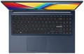 Ноутбук ASUS Vivobook 15, 15,6-дюймовый дисплей FHD, процессор Intel Core i5-1334U, 8 ГБ ОЗУ, SSD-накопитель на 512 ГБ, Windows 11, графика Intel Iris XE, англо-арб. KB, цвет "тихий синий" 1000003430
