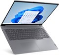 Ноутбук Lenovo Thinkbook 16 G6 IRL с 16-дюймовым дисплеем WUXGA IPS с антибликовым покрытием, процессором Intel Core i7-13700H, графикой Intel Iris Xe, сканером отпечатков пальцев, оперативной памятью DDR5 32 ГБ, твердотельным накопителем NVMe 2 ТБ, ОС Wi 1000003046