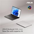 ASUS Zenbook S 14 OLED UX5406SA-OLEDU731WG (2024) AI PC – Intel Ultra 7-258V (Lunar Lake) / NPU до 47 TOPS / 32 ГБ ОЗУ / 1 ТБ SSD / 14-дюймовый экран 3K 120 Гц / Windows 11 Домашняя / Eng-Arb KB - Zumaia Grey 1000006493