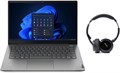 Новейший бизнес-ноутбук Lenovo ThinkBook 14 Gen 6 с 14-дюймовым дисплеем FHD с антибликовым покрытием, процессором Core i7-13700H 13-го поколения, 40 ГБ ОЗУ, твердотельным накопителем на 2 ТБ, графикой Intel Iris Xe, WIN11 Pro, серым, с БЕСПЛАТНОЙ Bluetoo 1000015026 - фото 574708