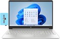Ноутбук HP 15s для бизнеса с 15,6-дюймовым HD-дисплеем (4-ядерный процессор Intel Celeron N4120, 4 ГБ ОЗУ, твердотельный накопитель на 256 ГБ, Intel UHD 600, Wi-Fi, Bluetooth, веб-камера, FreeDos) с расширителем портов USB DKZ Hub 1000002956 - фото 574870