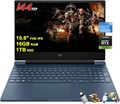 Игровой ноутбук HP Victus 15 с 15,6-дюймовым дисплеем FHD IPS с антибликовым покрытием, частотой 144 Гц, восьмиядерным процессором Intel i5-12450H (Beat i7-11800H), 16 ГБ ОЗУ, твердотельным накопителем на 1 ТБ, видеокартой GeForce RTX 3050 с подсветкой, б 1000003071 - фото 575175