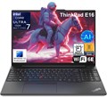 Ноутбук Lenovo ThinkPad E16 Gen 2 с 16-дюймовым дисплеем FHD+ для бизнеса, 16-ядерным процессором Intel Ultra 7 155H (Beat Ultra 7 255U), графикой Arc, 64 ГБ памяти DDR5, твердотельным накопителем PCIe на 2 ТБ, Wi-Fi 6E, подсветкой клавиатуры, FR, Windows 1000015073 - фото 575359