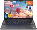 Ноутбук Lenovo ThinkPad E16 для бизнеса с 16-дюймовым дисплеем FHD+, восьмиядерным процессором AMD Ryzen 7 7730U (Beat i7-1355U), оперативной памятью DDR4 40 ГБ, твердотельным накопителем PCIe 1 ТБ, Wi-Fi 6, клавиатурой с подсветкой, сканером отпечатков п 1000015077 - фото 575395