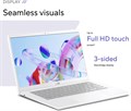 Ноутбук ASUS Chromebook Plus CX34 (14-дюймовый сенсорный экран FHD, 10-ядерный процессор Intel i5-1335U, 8 ГБ ОЗУ, 256 ГБ встроенной памяти (128 ГБ UFS + 128 ГБ IST SD-карта)), веб-камера FHD, Wi-Fi 6E, устройство чтения карт SD, Chrome OS, с Google AI 1000015118