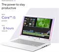 Ноутбук ASUS Chromebook Plus CX34 (14-дюймовый сенсорный экран FHD, 10-ядерный процессор Intel i5-1335U, 8 ГБ ОЗУ, 256 ГБ встроенной памяти (128 ГБ UFS + 128 ГБ IST SD-карта)), веб-камера FHD, Wi-Fi 6E, устройство чтения карт SD, Chrome OS, с Google AI 1000015118