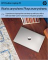Ноутбук HP Pavilion 15, процессор Intel Core i7-1255U 12-го поколения, 16 ГБ ОЗУ, SSD-накопитель на 512 ГБ, 15,6-дюймовый дисплей Full HD, Windows 11 Pro, сканер отпечатков пальцев, Wi-Fi и Bluetooth, HD-веб-камера (15-eg2025nr 2022) 1000003402