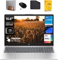 Ноутбук HP Business с сенсорным дисплеем 15,6 дюйма — процессор Intel i5-1235U 12-го поколения, 48 ГБ ОЗУ, твердотельный накопитель 1 ТБ, Windows 10 Pro, веб-камера FHD, разрешение 1920 x 1080 (в комплекте подставка для ноутбука 1st Wave, мышь, антивирус 1000010545 - фото 576173