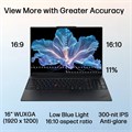 Ноутбук Lenovo ThinkPad E16 Gen 3 Business AI PC (16-дюймовый дисплей FHD+ с антибликовым покрытием, 16-ядерный процессор Intel Ultra 7 255H (> i7-13700H), 32 ГБ оперативной памяти DDR5, твердотельный накопитель на 1 ТБ), сканер отпечатков пальцев, веб-ка 1000015158
