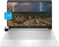 Новейший ноутбук HP 2022 года, 15,6-дюймовый HD-дисплей, двухъядерный процессор Intel i3-1115G4 (до 4,1 ГГц, Beats i5-1030G7), 8 ГБ ОЗУ, SSD-накопитель на 256 ГБ, HD-веб-камера, Bluetooth, Wi-Fi 6, аккумулятор на 11 часов работы и более, Win 11 S + кабели 1000003463 - фото 577191