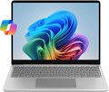 Ноутбук Microsoft Surface (2025), ПК с Windows 11 Copilot+, 13-дюймовый сенсорный дисплей, Snapdragon X Plus (8 ядер), 16 ГБ ОЗУ, SSD-накопитель 256 ГБ, модель Platinum 1000015203 - фото 577206