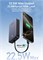 Внешний аккумулятор со встроенным кабелем USB Type C, выходом для быстрой зарядки 20 Вт, портативное зарядное устройство 2C1A с несколькими портами, поддерживает SCP PPS PD для iPhone 16, 15 Pro Max, Galaxy S24, S23 Ultra, Xiaomi, Huawei 1000016738
