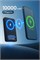 Внешний аккумулятор MagSafe Power Bank 10000 мА·ч — быстрое беспроводное зарядное устройство и проводная зарядка PD мощностью 20 Вт, магнитный аккумулятор для iPhone 12–16 серий, совместимый с MagSafe и устройствами Samsung — цвет «серый космос» 1000016851