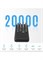 Портативное зарядное устройство Power Bank 20 000 мА·ч — внешний аккумулятор высокой емкости с 4 встроенными USB-кабелями, быстрая зарядка, компактный дизайн, совместимость со смартфонами, планшетами и USB-устройствами 1000016855