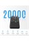 Портативное зарядное устройство Power Bank 20 000 мА·ч — внешний аккумулятор высокой емкости с 4 встроенными USB-кабелями, быстрая зарядка, компактный дизайн, совместимость со смартфонами, планшетами и USB-устройствами 1000016893