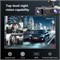 4-канальный видеорегистратор с обзором 360° спереди и сзади слева и справа, камера салона для автомобилей, GPS и Wi-Fi 5G, ночное видение, широкоугольный объектив 180°, WDR, режим парковки 24 часа, в комплекте карта памяти на 64 ГБ 1000017339