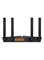 Двухдиапазонный маршрутизатор AX1800 Wi-Fi 6, 4 фиксированные высокопроизводительные антенны, двухдиапазонное подключение, частоты 2,4 ГГц и 5 ГГц, скорость Wi-Fi до 1201 Мбит/с, Archer AX23 Black 1000017983