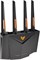 Двухдиапазонный игровой маршрутизатор ASUS 90IG07Q0-MU9100 TUF-AX4200 TUF Gaming AX4200 с поддержкой Wi-Fi 6, режимом мобильных игр, 3-шаговой переадресацией портов, портом 2,5 Гбит/с, AiMesh для Mesh-сети WiFi, сетевой защитой AiProtection Pro 1000002019